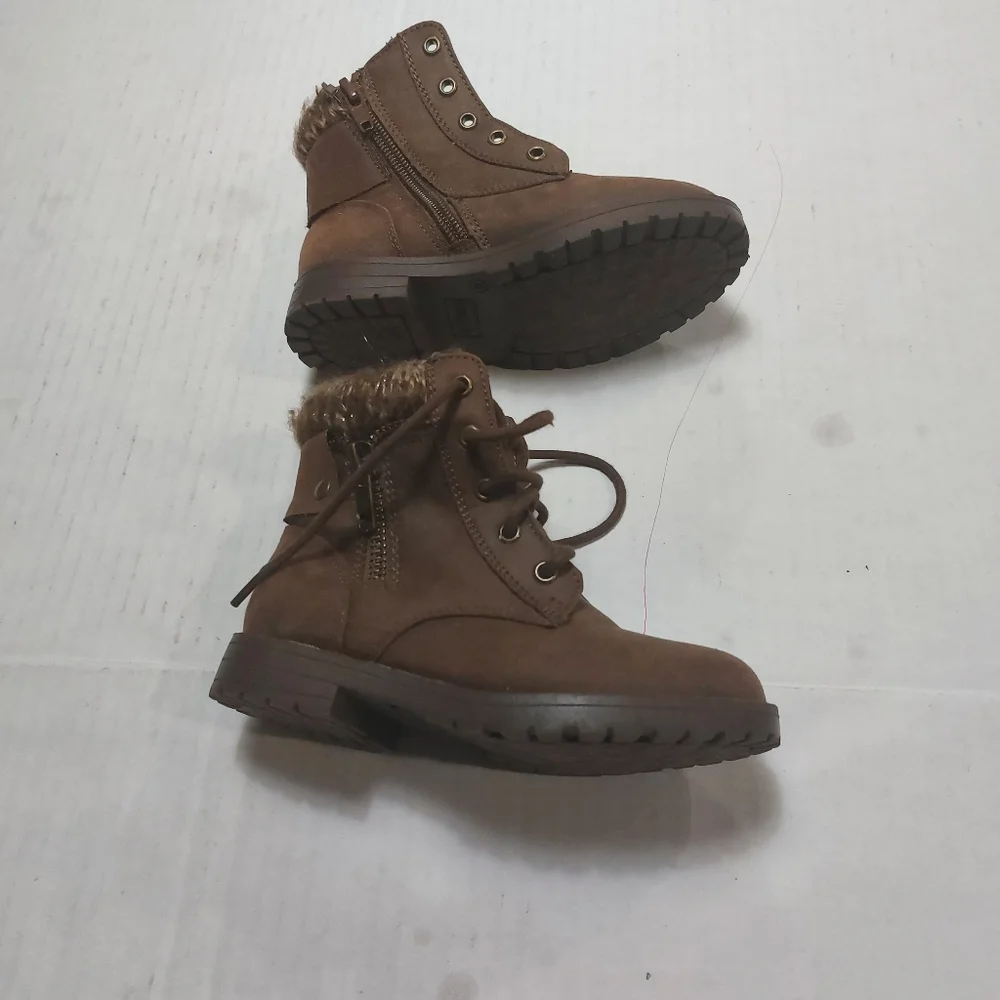 UNR8ED Toddler Rebecca Brown Boots Girls Size 6